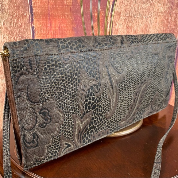 ANTONIO SCEPI Crossbody, Paisley Snakeskin & Suede - Picture 5 of 15